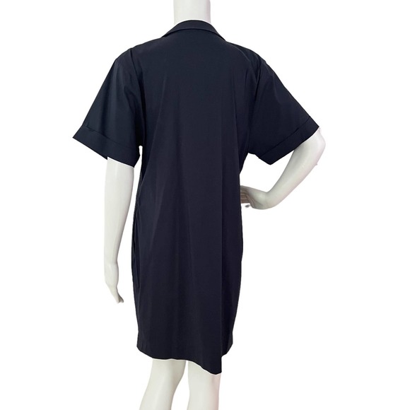 JORDAN LOUIS RELAXED FIT NAVY BLUE SHIFT DRESS WOMEN SIZE S-M - Picture 3 of 16